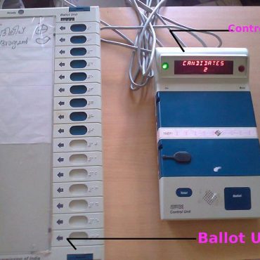 Wahlmaschine; © Jayeshj/Wikimedia Commons