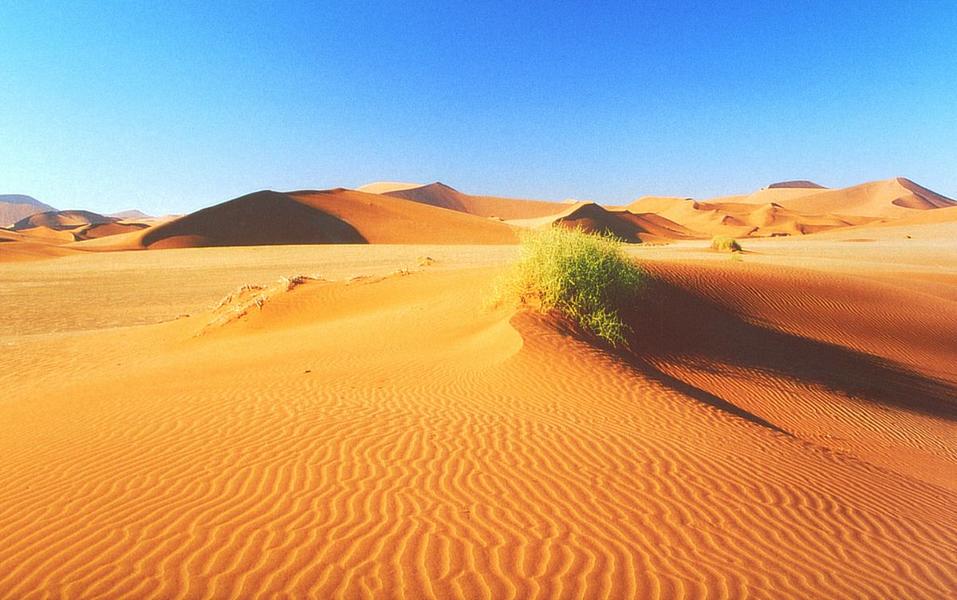 Namib-Wüste - ein Touristen-Highlight; © Daniela Borcher/Wikimedia Commons