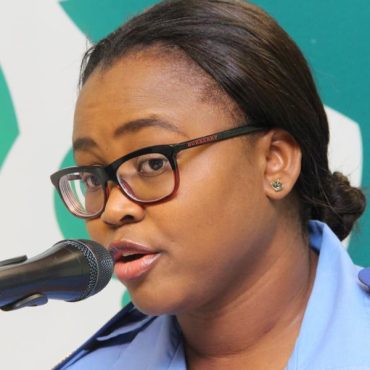 Cillie Auala, Sprecherin der Stadtpolizei Windhoek; ©