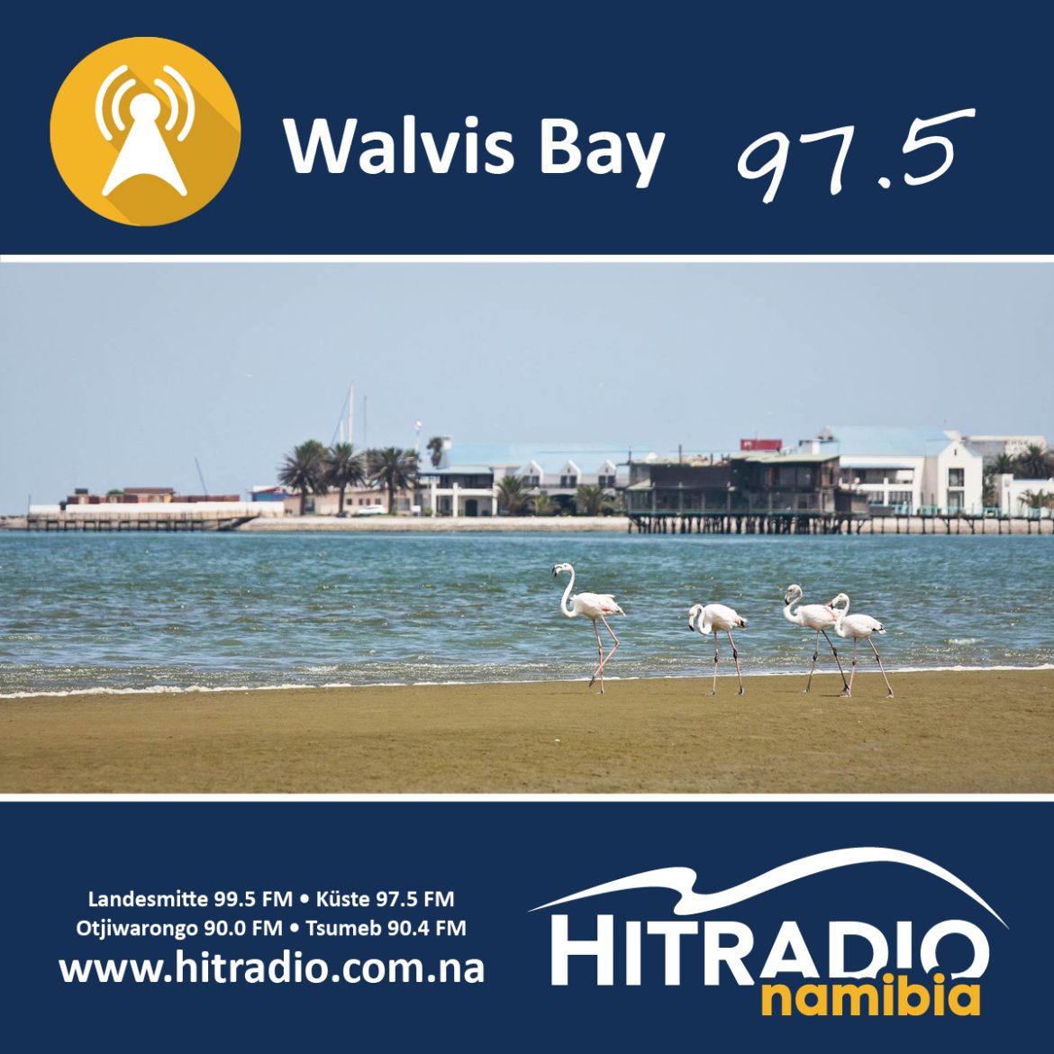 Lagune von Walvis Bay; © Hitradio Namibia