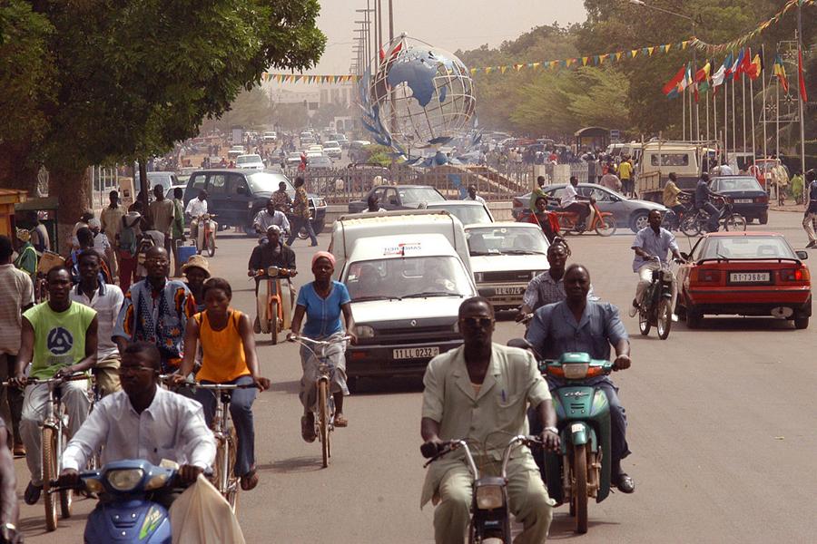 Ouagadougou, die Hauptstadt von Burkina Faso; © Helge Fahrnberg/Wikimedia Commons