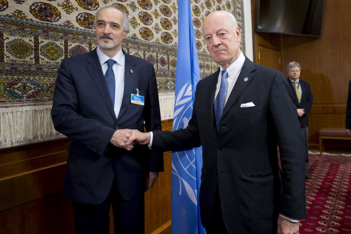 Syrien-Friedensgespräche in Genf; © Jean-Marc Ferre, Vereinte Nationen/Reuters-NAMPA