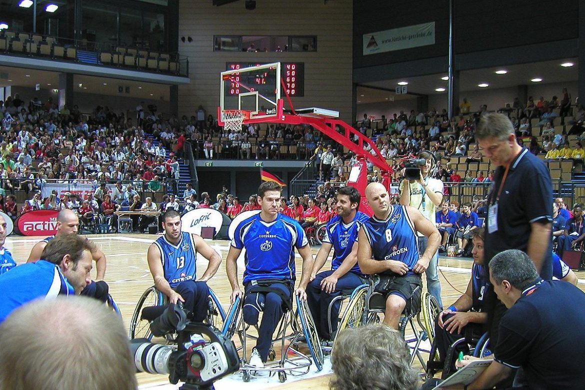 Rollstuhlbasketball (Symbolbild); Judith Göbel/Wikimedia Commons