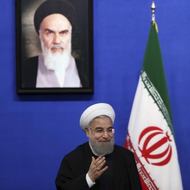 Irans Präsident Hassan Rouhani; © Vahid Salemi/AP-NAMPA
