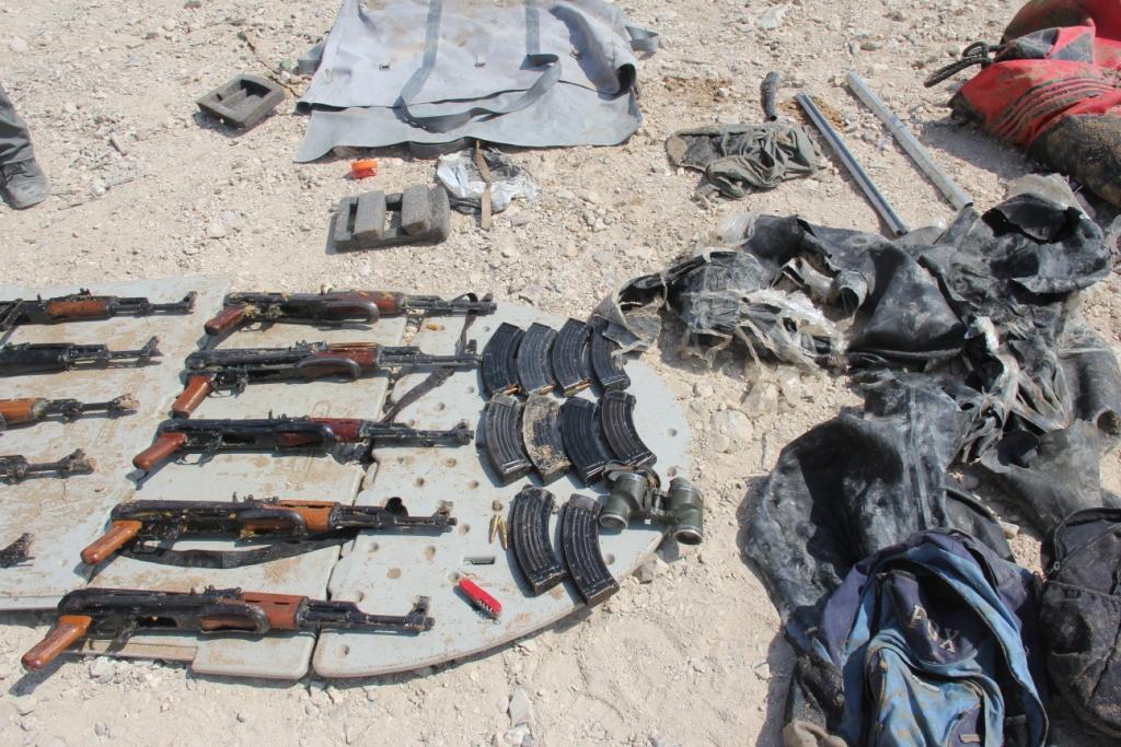 Konfiszierte illegale Waffen (Symbolbild); ©Israel Defence Forces/Wikimedia Commons