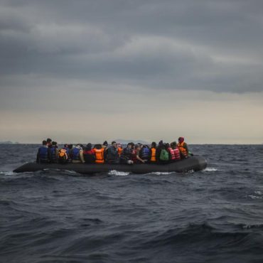 Flüchtlinge im Mittelmeer (Archivaufnahme); © Santi Palacios/AP-NAMPA