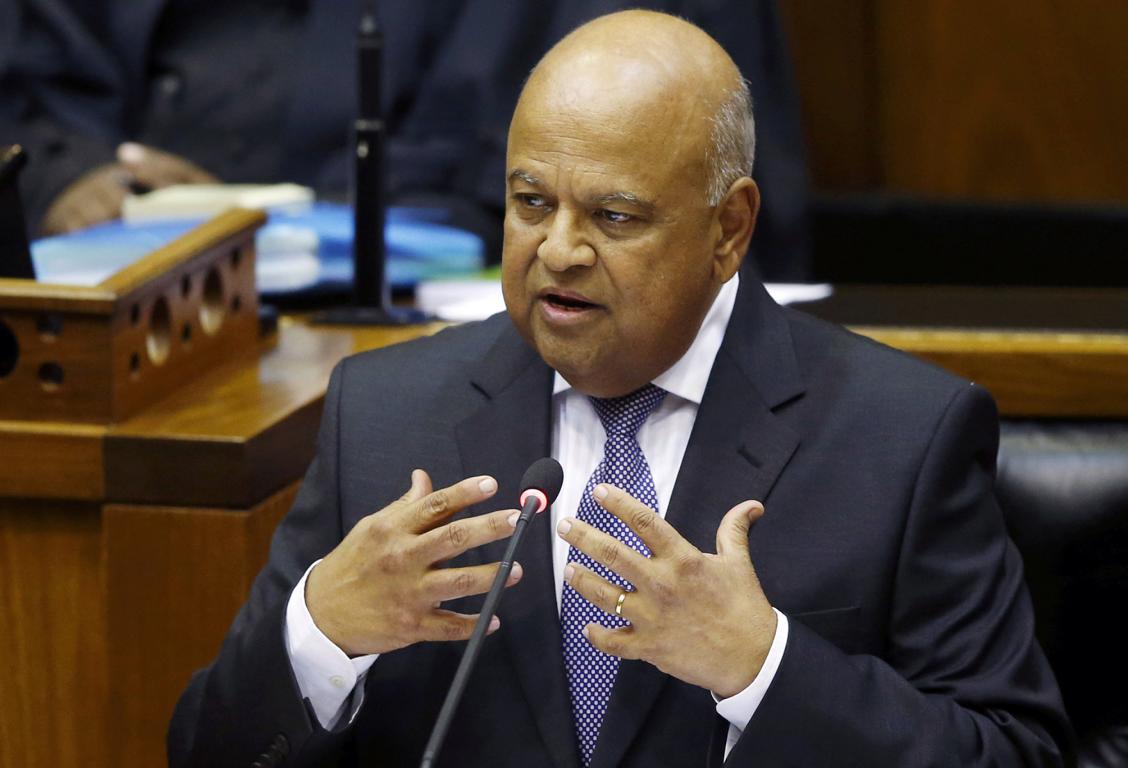 Südafrikas Finanzminister Gordhan; © Mike Hutchings/Reuters-NAMPA