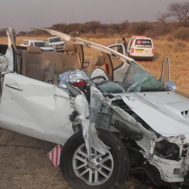 Verkehrsunfall in Namibia (Archivaufnahme); © Mulisa Simiyasa/NAMPA