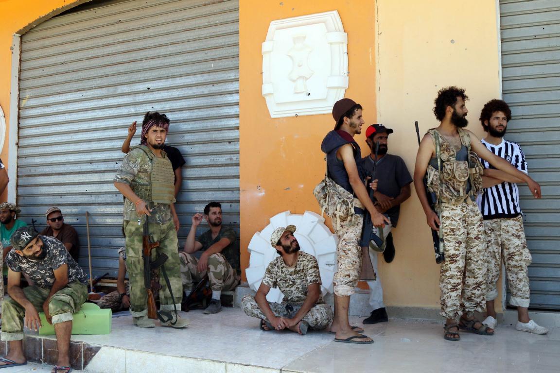 Libysche Einheiten; © Mahmud Turkia/AFP-NAMPA