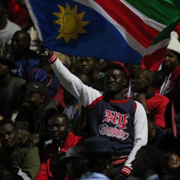 Namibische Fans beim COSAFA-Cup; © Hesron Kapanga/NAMPA