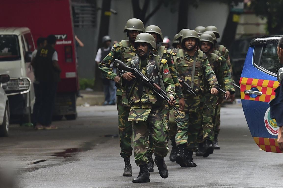 Terroreinsatz in Bangladesch; © AFP-NAMPA