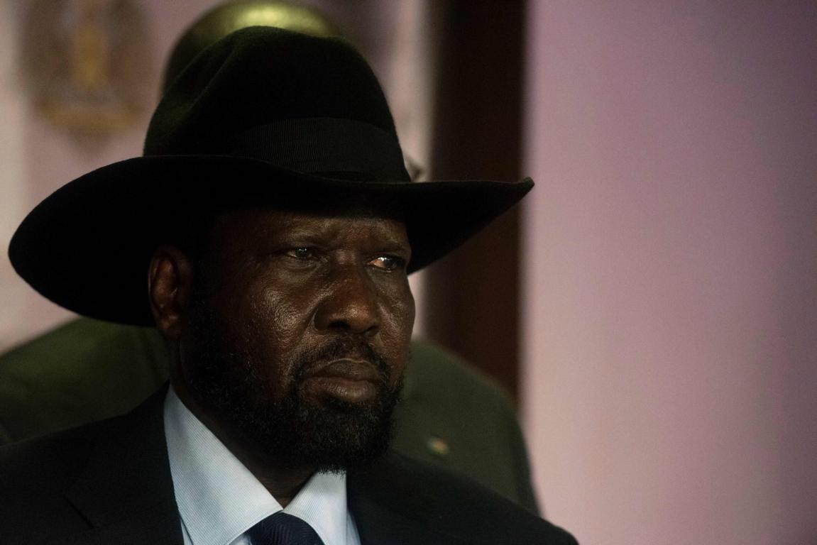 Südsudans Präsident Salva Kiir; © Charles Atiki Lomodong/AFP-NAMPA