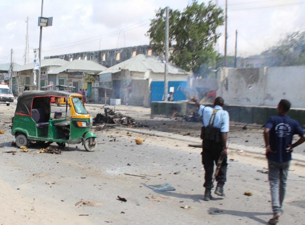 Bombenanschlag in Somalia; © Faisal Isse/Xinhua-NAMPA
