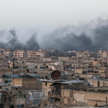 Angriffe auf Aleppo in Syrien (Archivaufnahme); © Abdalrhman Ismail/Reuters-NAMPA