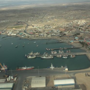 Luftaufnahme des Hafens von Lüderitz (Archivbild); © Francois Lottering/Nampa