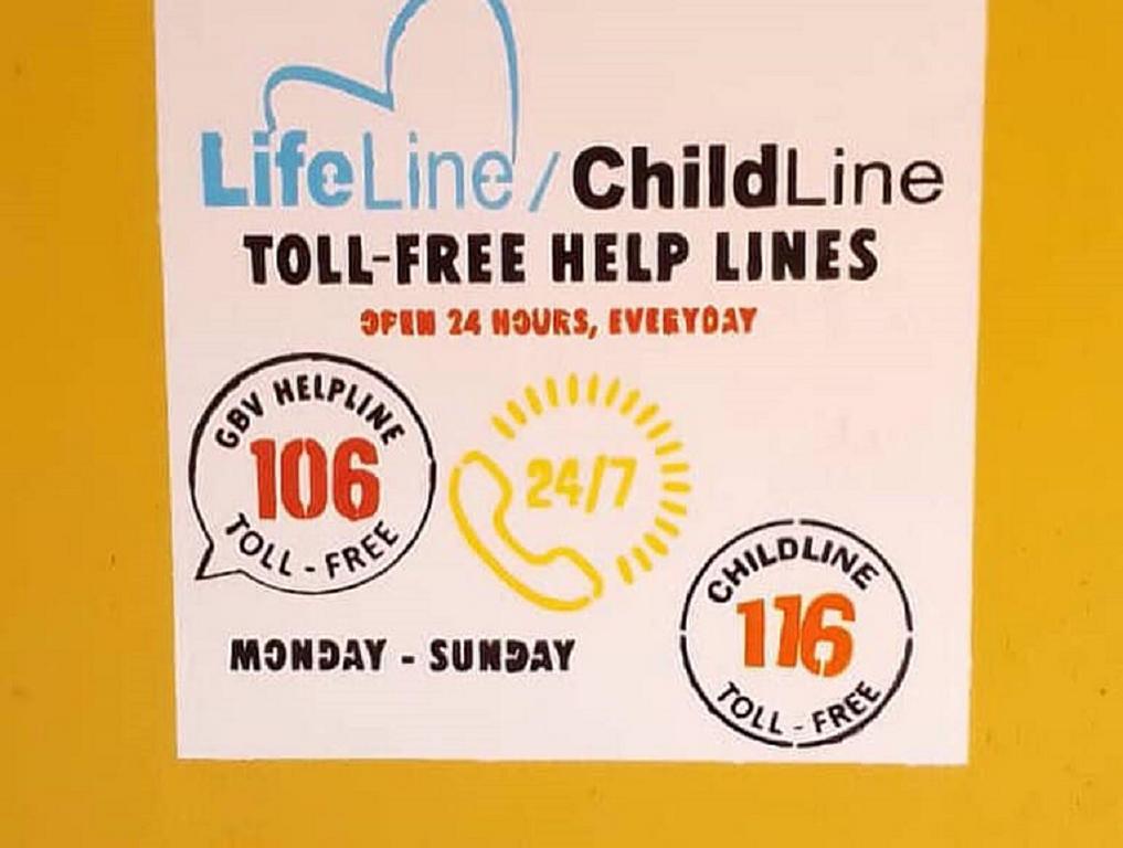 Die Telefonseelsorge Lifeline/Childline erreicht man jederzeit unter 116 und 106