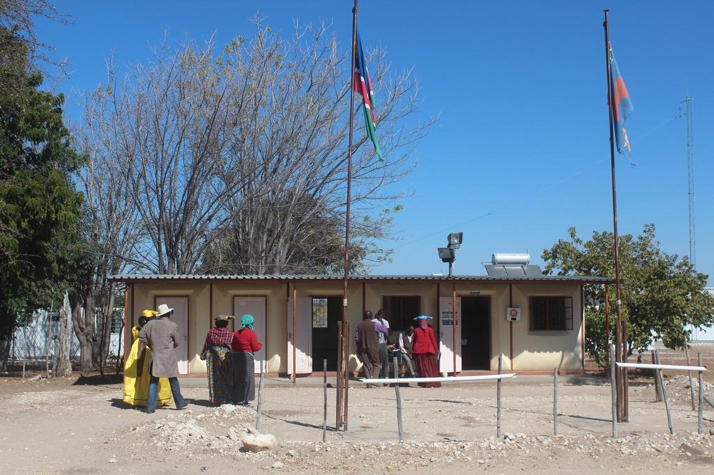 Der Dobe-Grenzposten zwischen Namibia und Botswana; © Mulisa Simiyasa/Nampa