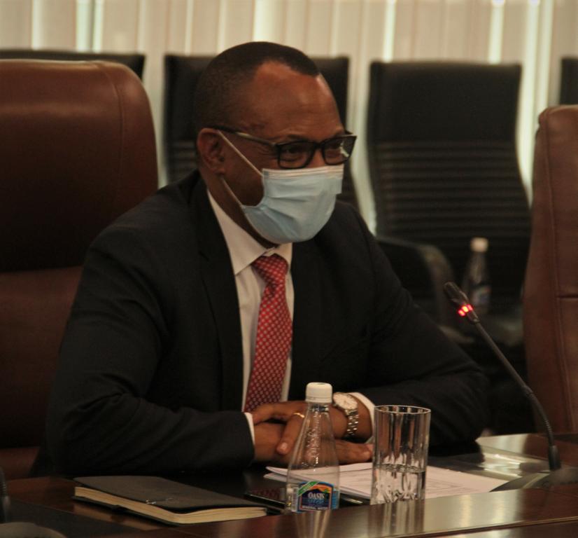 Bisey |Uirab, Vorsitzender des von der FIFA eingesetzten Normalisierungskomitees; © Matheus Hamunyela/Nampa