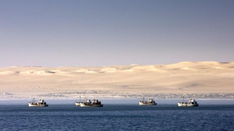 Fischerboote vor Lüderitz; © inthestride/iStock