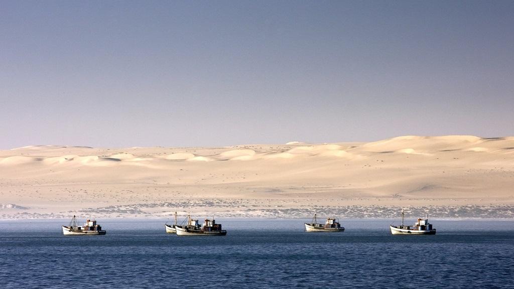 Fischerboote vor Lüderitz; © inthestride/iStock