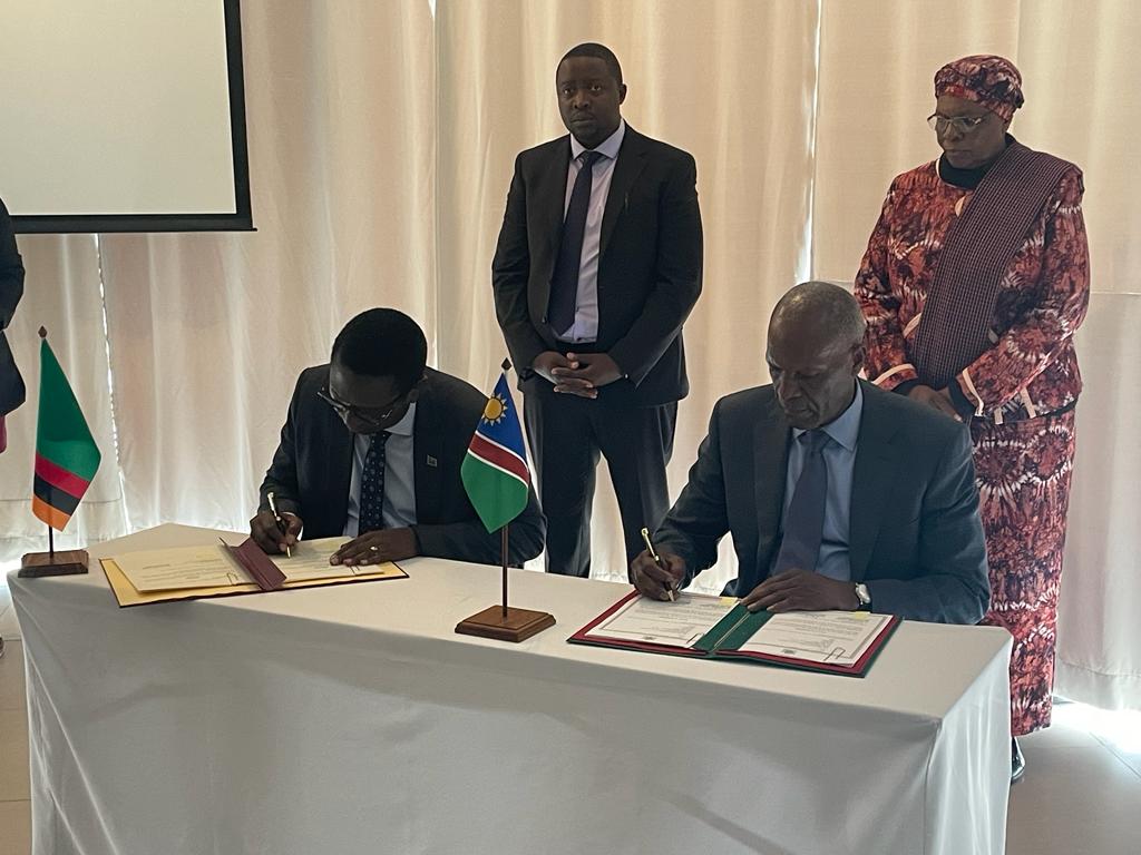 Pipeline-Deal zwischen Namibia und Sambia unterzeichnet