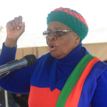 Außenministerin und Vize-Premierministerin Netumbo Nandi-Ndaitwah wird aller Voraussicht nach Spitzenkandidatin der SWAPO für die Präsidentschaftswahlen 2024; © SWAPO/Facebook