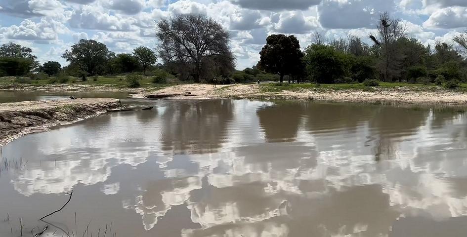 Die Efundja genannten Fluten haben im Norden des Landes für Überschwemmungen gesorgt; © MAWLR