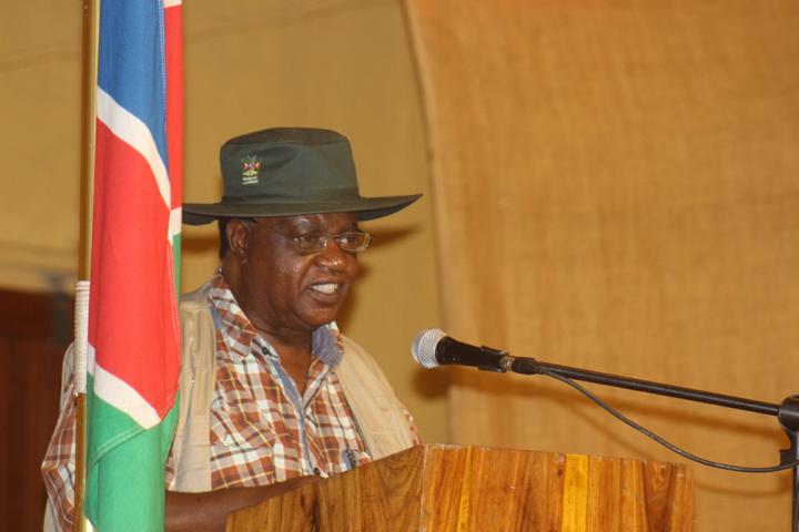 Arbeitsminister Utoni Nujoma (Archivaufnahme); © Mulisa Simiyasa/Nampa