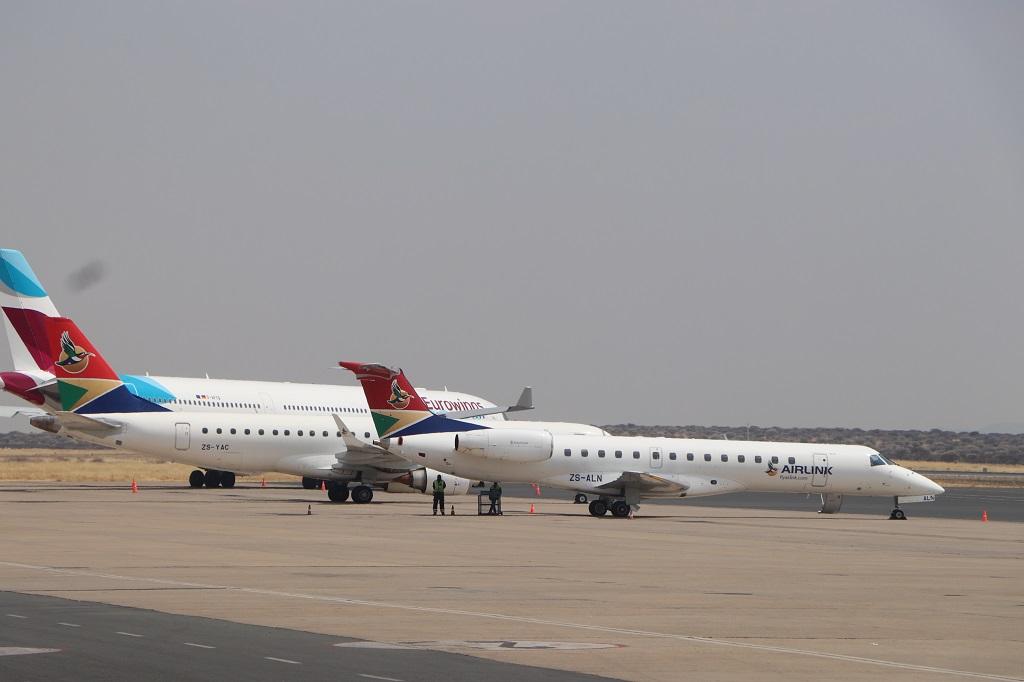 Flugzeuge auf dem Hosea-Kutako-Flughafen bei Windhoek; © Namibia Airports Company