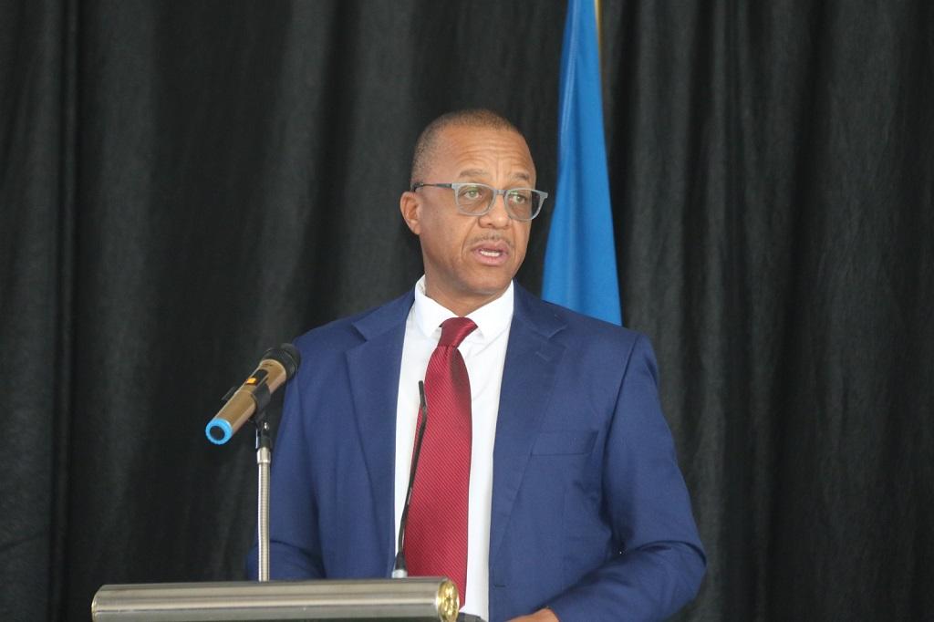 Der Vize-Chef der namibischen Zentralbank, Epson Uanguta; © OPM
