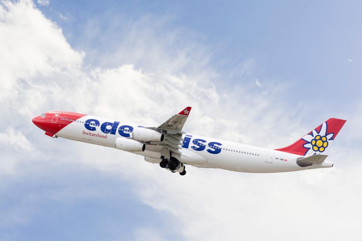 Auch Edelweiss plant die Aufnahme von Direktflügen nach Windhoek; Quelle: Dominik Baur/Edelweiss Air