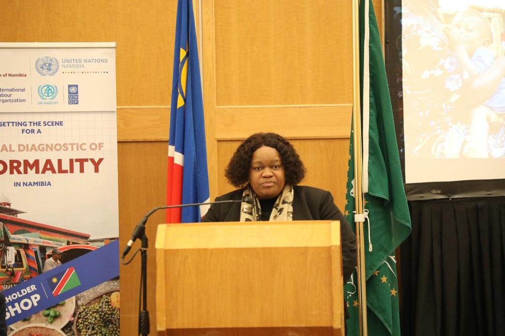 Handelsministerin Lucia Iipumbu; © MLIREC