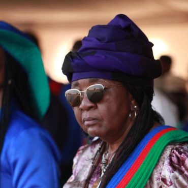 SWAPO-Generalsekretärin Sophia Shaningwa; © SWAPO/Facebook