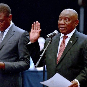 Cyril Ramaphosa soll noch heute erneut zum Präsidenten von Südafrika gewählt werden; © ANC/X