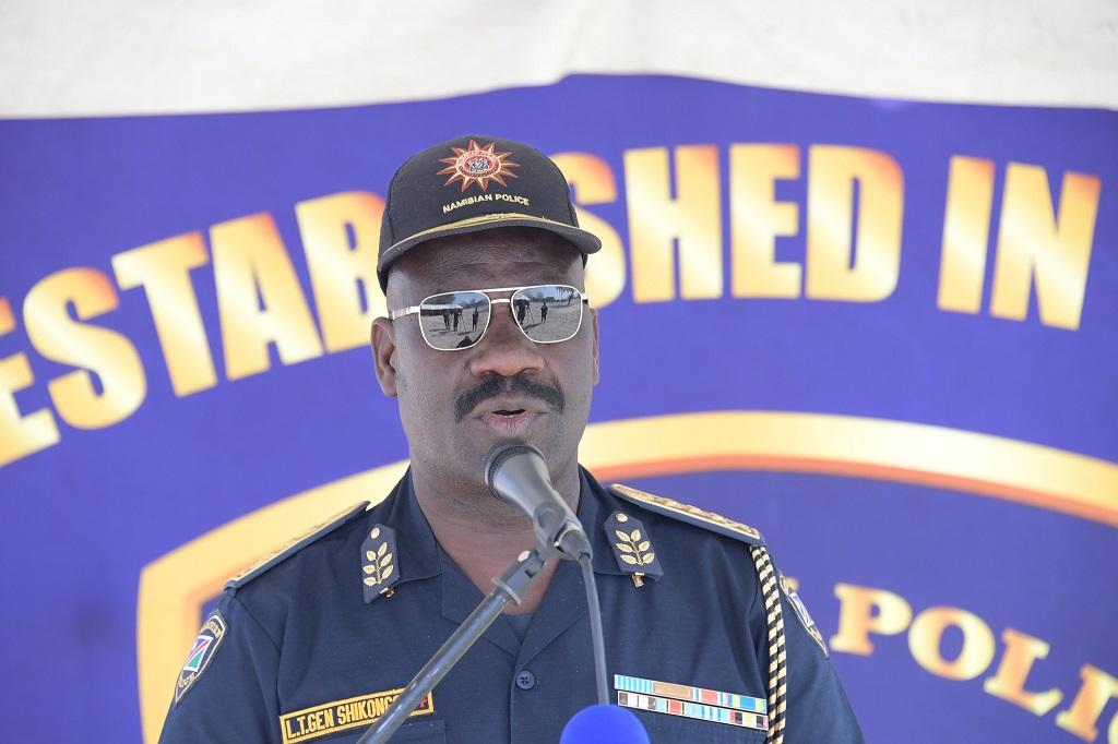 Polizeichef Joseph Shikongo; © Nampol